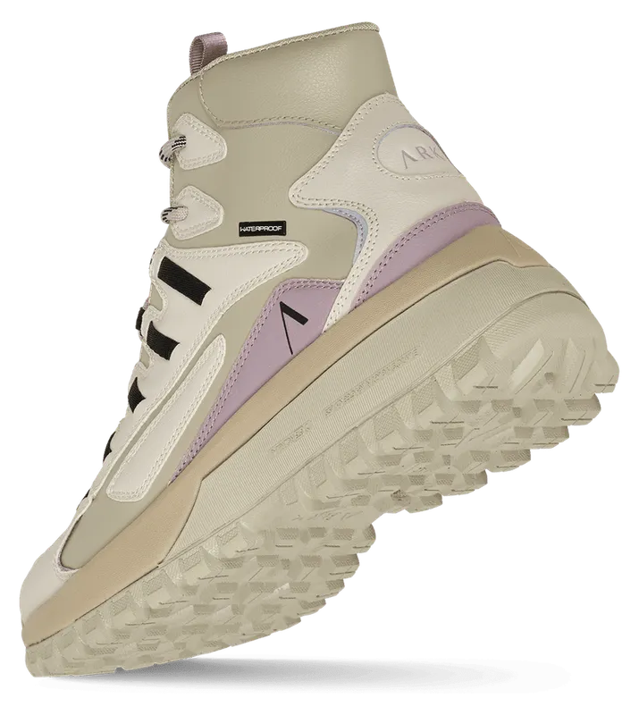 Arkk Apaze Hightop Leather HL T-S19 “Eucalyptus Oyster Gray” (OU6200-0920-M)