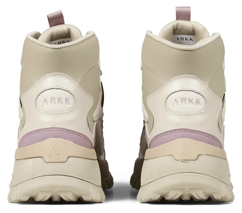 Arkk Apaze Hightop Leather HL T-S19 “Eucalyptus Oyster Gray” (OU6200-0920-M)