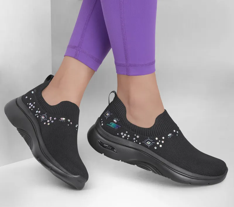 Skechers GO WALK Arch Fit 2.0 – Ayla – Zwart (125321-BBK)