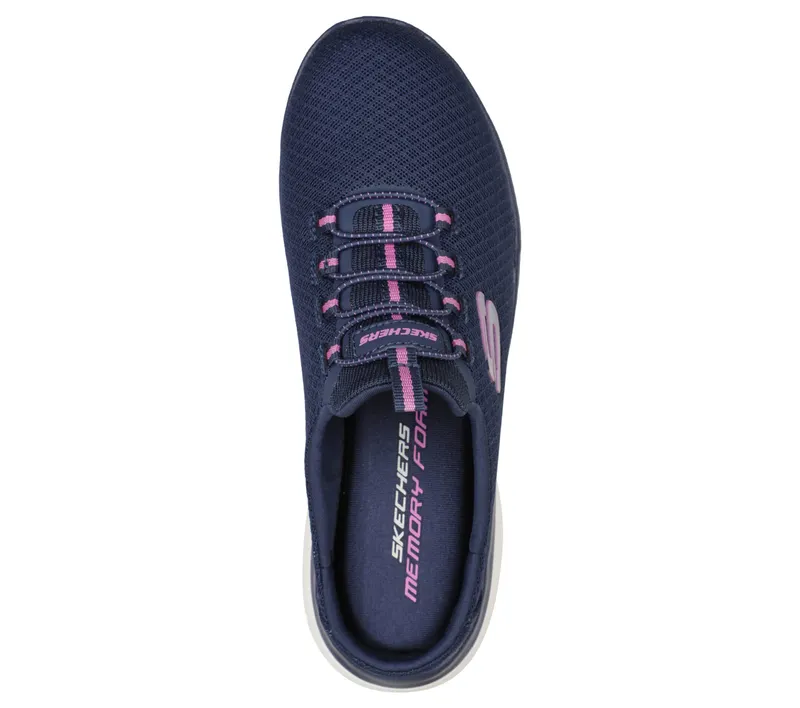 Skechers Summits – Swift Step – Marine / Heet Roze (149529-NVHP)