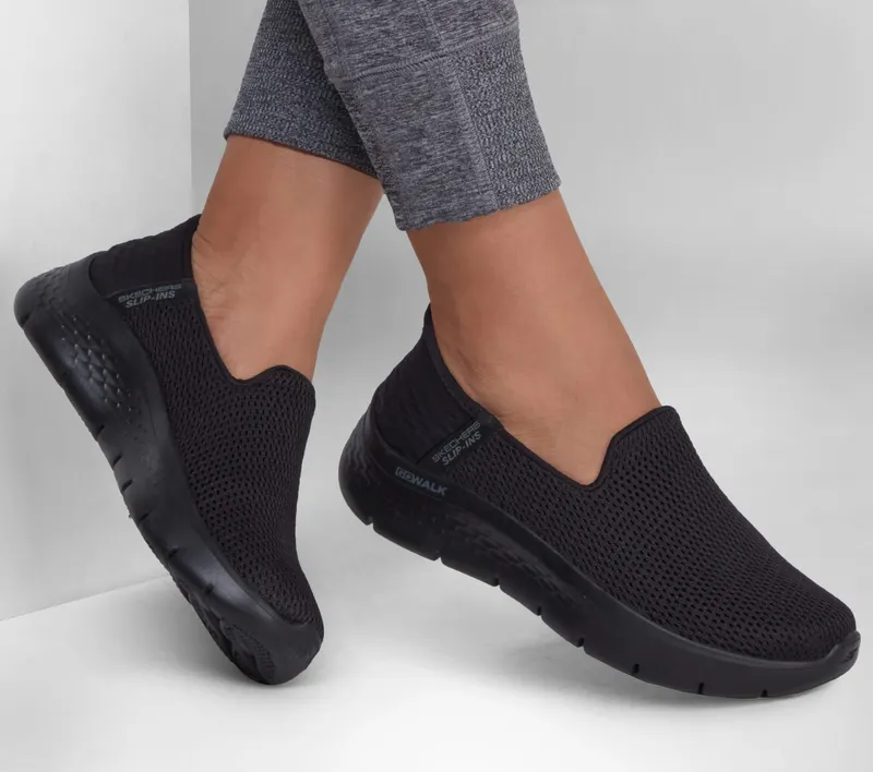 Skechers Skechers Slip-ins: GO WALK Flex – Relish – Zwart (124963-BBK)