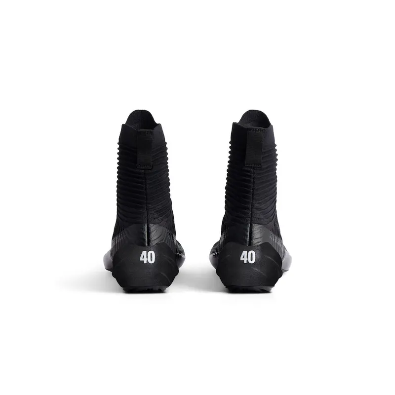 Balenciaga Men’s Under Armour® Hyper Sneaker In Black / White Black / White (811989WUASO1090)