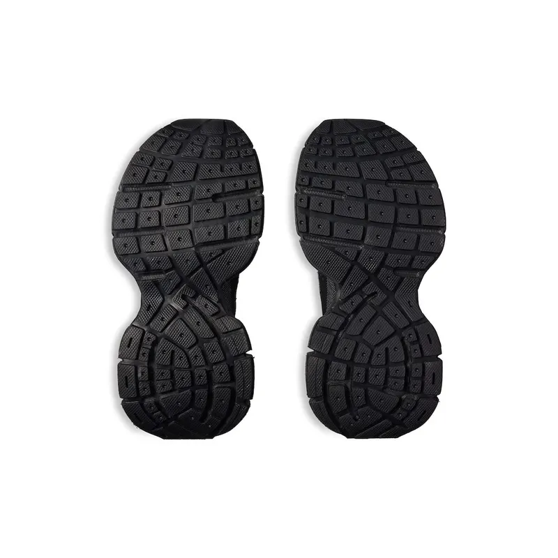Balenciaga Women’s Under Armour® 3xl Knit Sneaker In Black / White Black / White (814415W3XUA1090)
