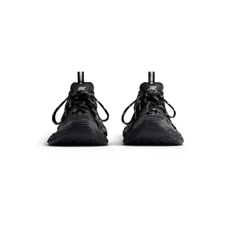 Balenciaga Women’s Under Armour® 3xl Knit Sneaker In Black / White Black / White (814415W3XUA1090)