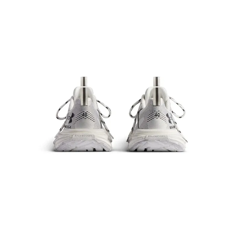 Balenciaga Women’s Under Armour® 3xl Knit Sneaker In White / Black White / Black (814415W3XUA9010)