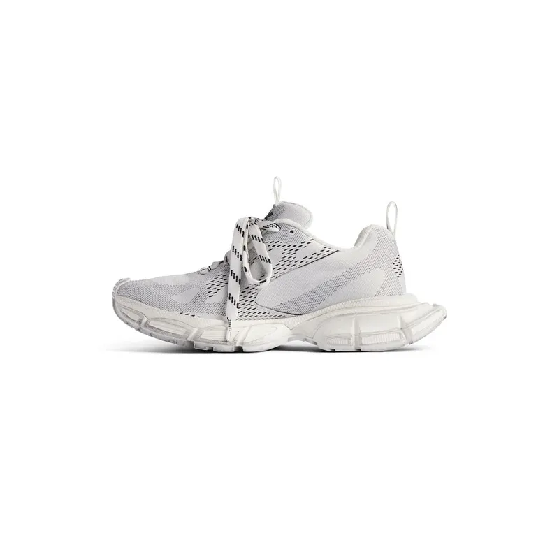 Balenciaga Women’s Under Armour® 3xl Knit Sneaker In White / Black White / Black (814415W3XUA9010)