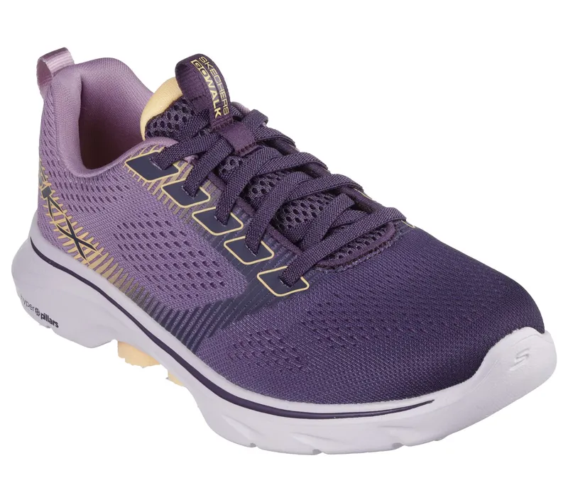 Skechers GO WALK 7 – Hailey – Pruim (125251-PLUM)