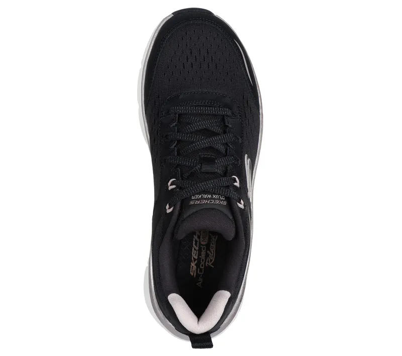 Skechers Relaxed Fit: D’Lux Walker 2.0 – Gradient Glam – Zwart / Roos Goud (150103-BKRG)