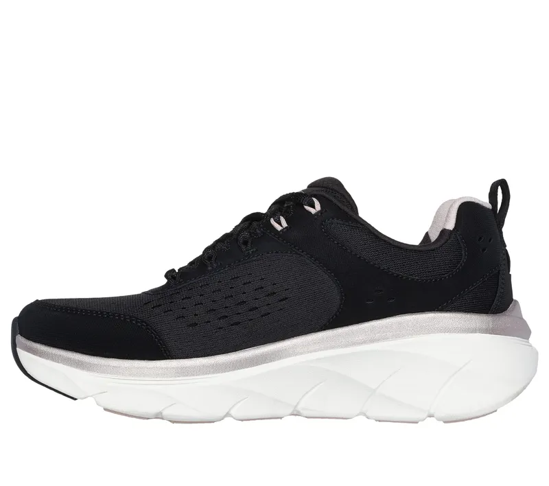 Skechers Relaxed Fit: D’Lux Walker 2.0 – Gradient Glam – Zwart / Roos Goud (150103-BKRG)