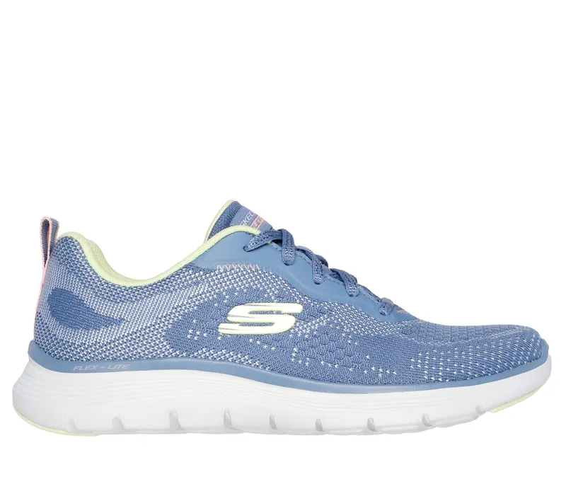 Skechers Flex Appeal 5.0 – Cruising Thru – Blauw / Limoen (150210-BLLM)
