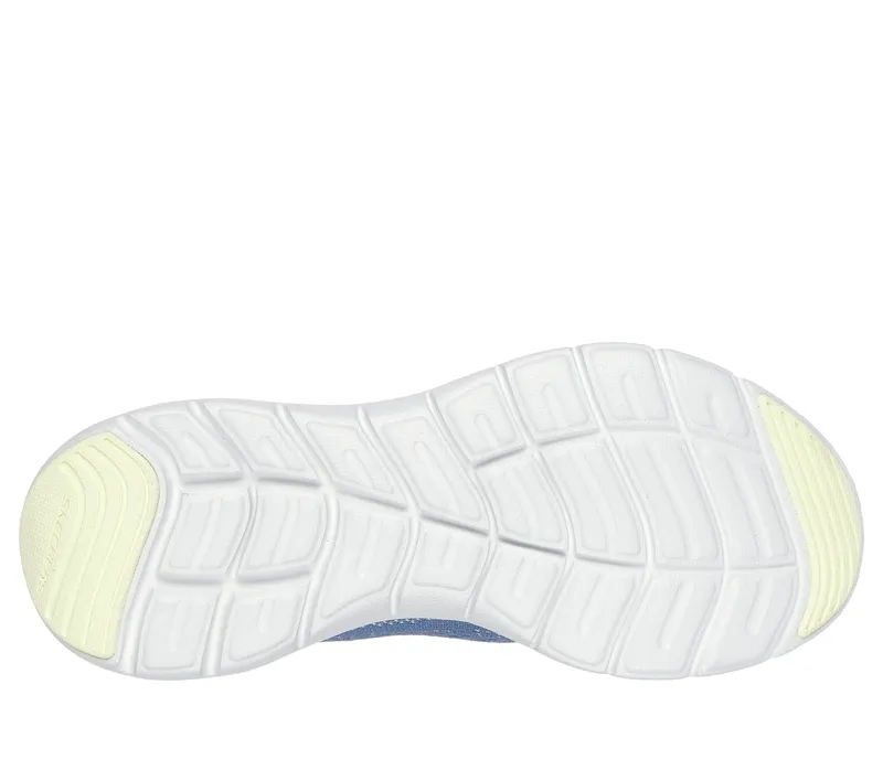 Skechers Flex Appeal 5.0 – Cruising Thru – Blauw / Limoen (150210-BLLM)