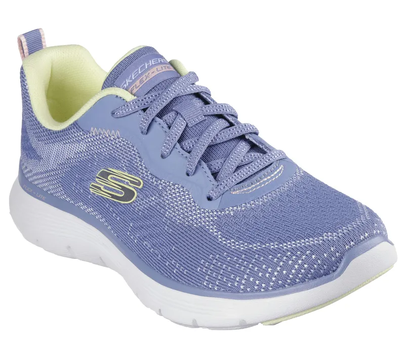 Skechers Flex Appeal 5.0 – Cruising Thru – Blauw / Limoen (150210-BLLM)