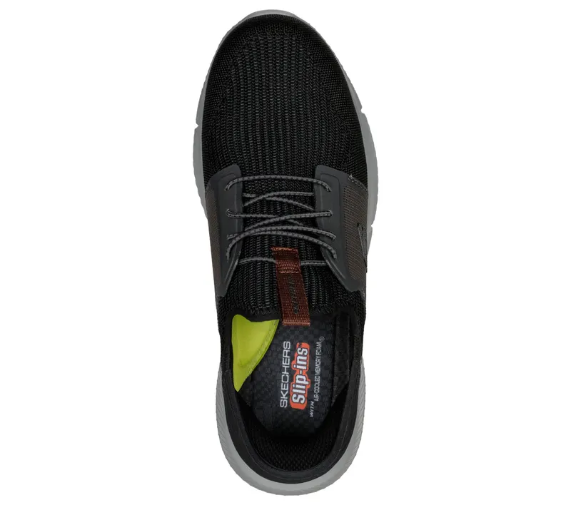 Skechers Skechers Slip-ins RF: Ingram – Brackett – Zwart / Grijs (210609-BKGY)