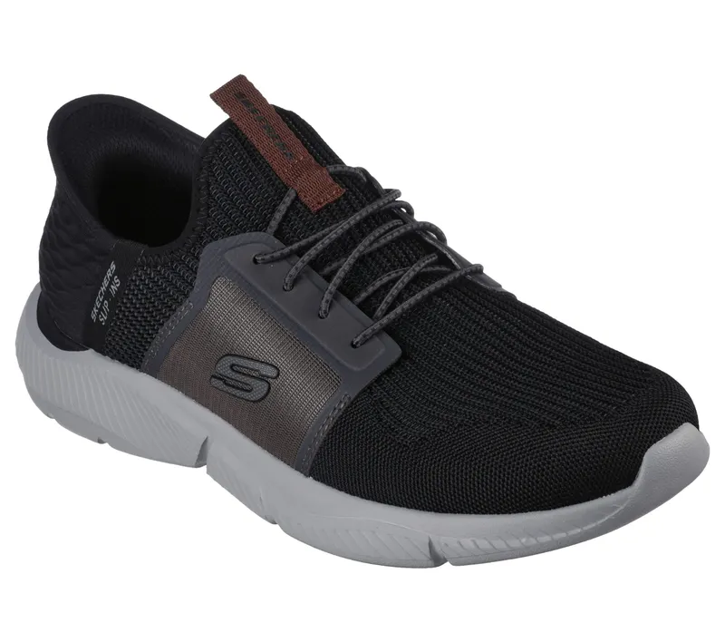 Skechers Skechers Slip-ins RF: Ingram – Brackett – Zwart / Grijs (210609-BKGY)