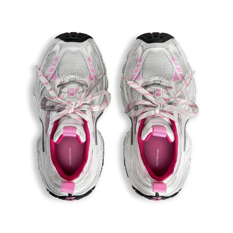 Balenciaga Women’s 6xl Sneaker In White / Light Pink / Grey / Black White / Light Pink / Grey / Black (815853W2MV29511)