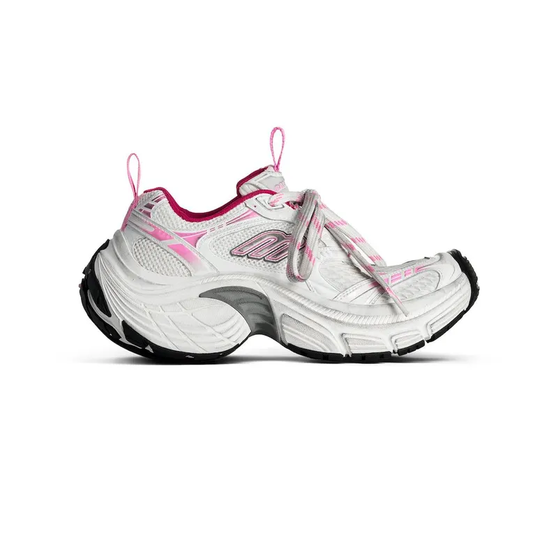 Balenciaga Women’s 6xl Sneaker In White / Light Pink / Grey / Black White / Light Pink / Grey / Black (815853W2MV29511)