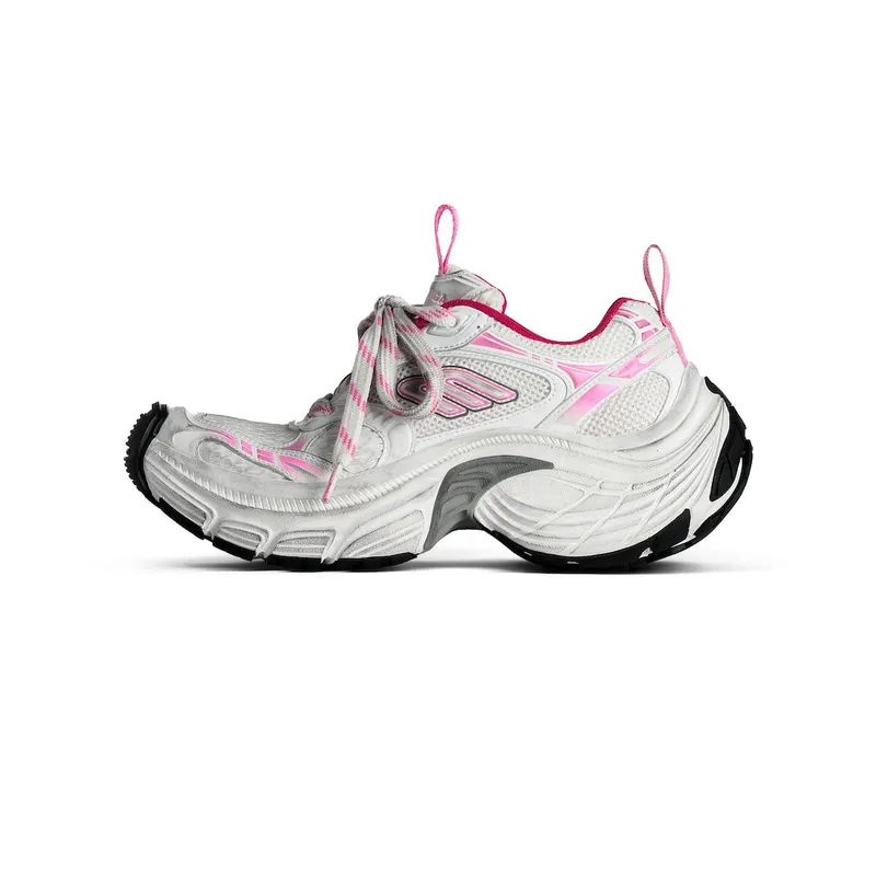 Balenciaga Women’s 6xl Sneaker In White / Light Pink / Grey / Black White / Light Pink / Grey / Black (815853W2MV29511)