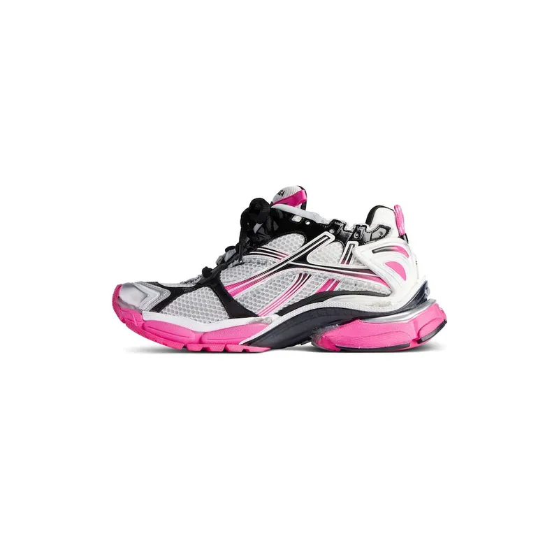 Balenciaga Women’s Runner Gradient Sneaker In White / Pink / Black White / Pink / Black (772767WRUNG9155)