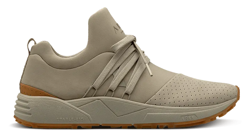 Arkk Raven Nubuck S-E15 Vibram “Khaki Gum” (CR1401-0072-M)
