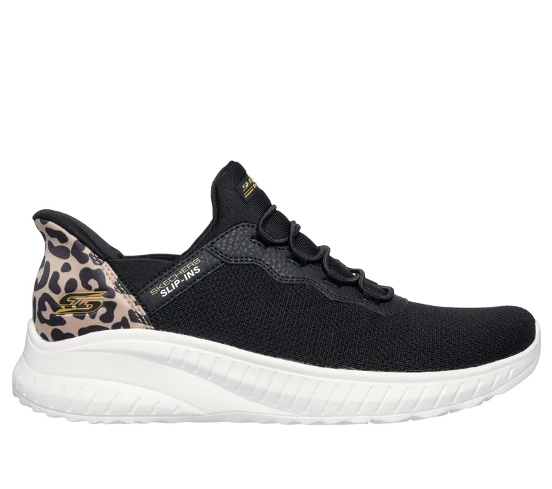 Skechers Skechers Slip-ins: BOBS Sport Squad Chaos – Seize The Hour – Zwart (117499-BLK)