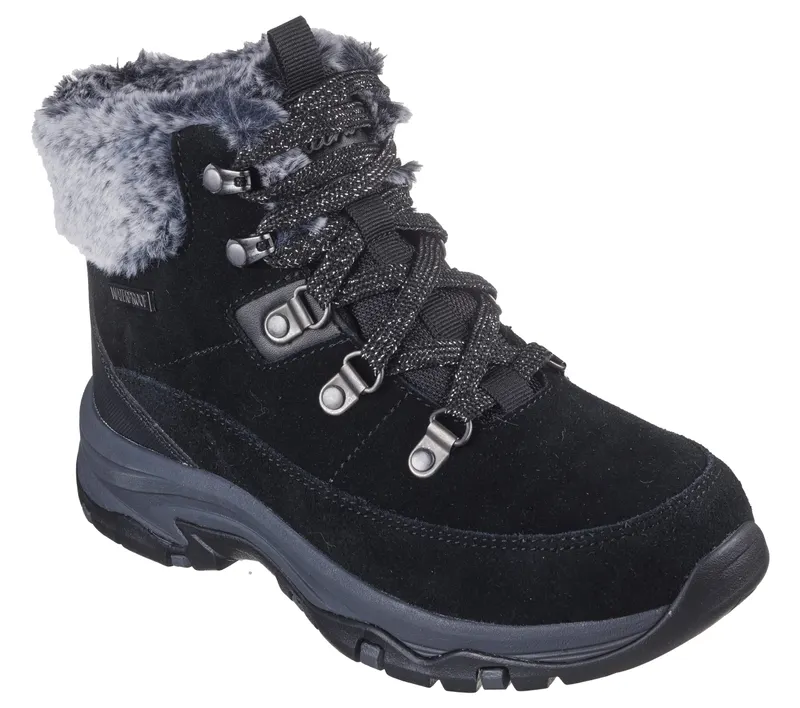 Skechers Trego – Snow Worries – Zwart (167882-BLK)