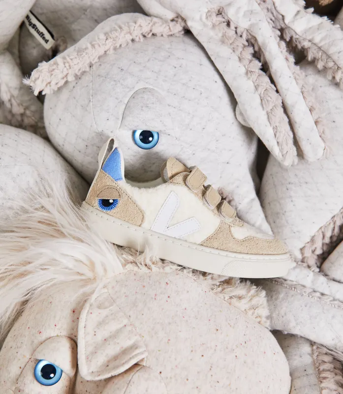 Veja V-10 FLEECE VEJA X BIGSTUFFED PURE WHITE (CG3003843C)