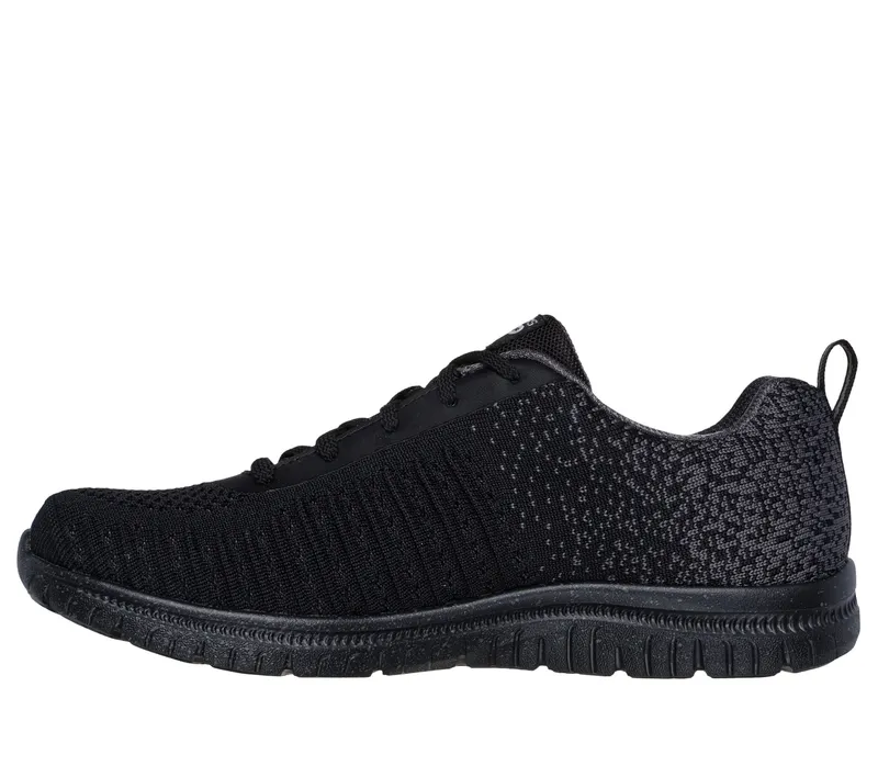 Skechers Virtue – Dryspell – Zwart / Houtskool (104449-BKCC)