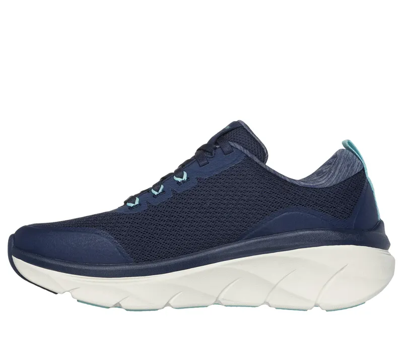 Skechers Relaxed Fit: D’Lux Walker 2.0 – Radiant Rose – Marine / Aqua (150095-NVAQ)