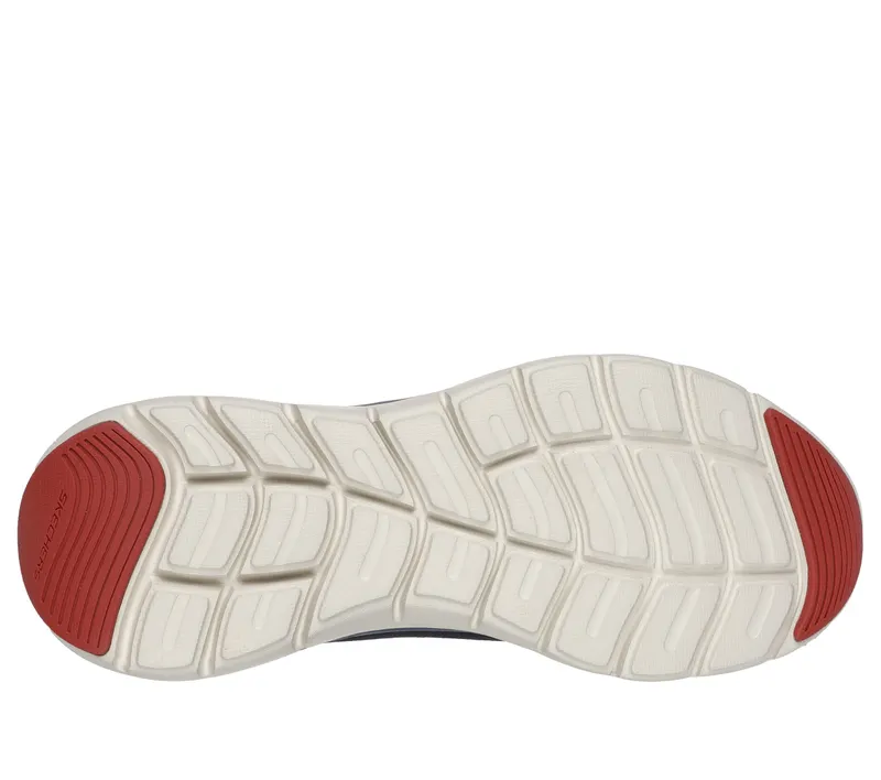 Skechers Flex Advantage 5.0 – Fosten – Marine / Rood (232826-NVRD)