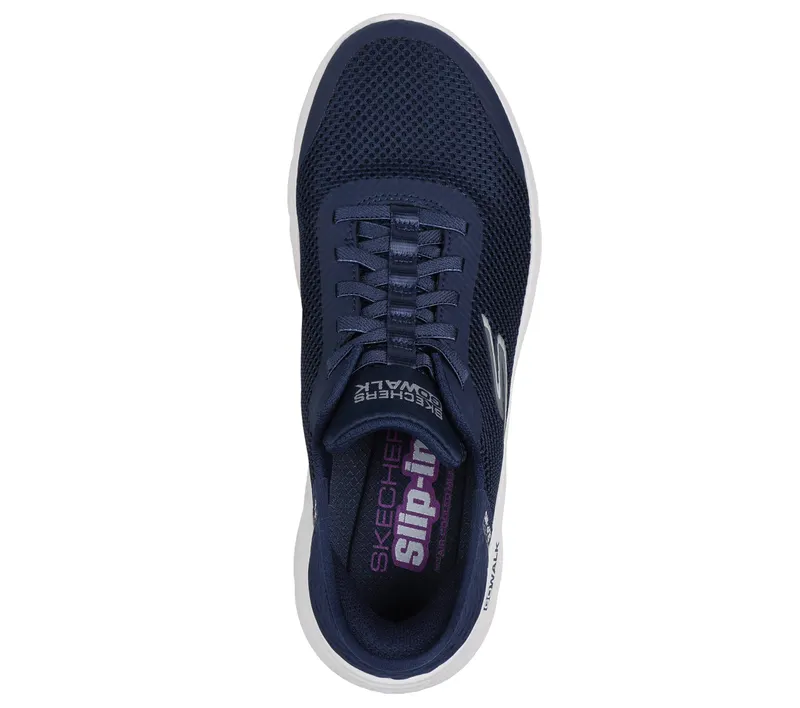 Skechers Skechers Slip-ins: GO WALK Flex – Grand Entry – Marine / Wit (124836-NVW)