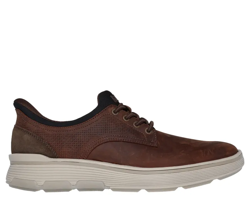 Skechers Skechers Slip-ins Mark Nason: Casual Glide Cell – Duncan – Rood / Bruin (205317-RDBR)