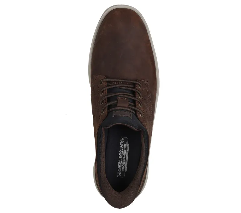 Skechers Skechers Slip-ins Mark Nason: Casual Glide Cell – Duncan – Rood / Bruin (205317-RDBR)