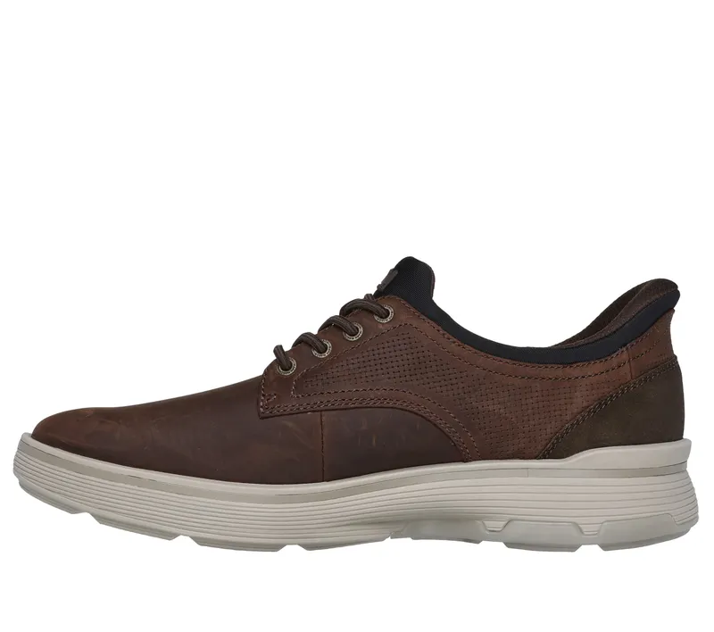 Skechers Skechers Slip-ins Mark Nason: Casual Glide Cell – Duncan – Rood / Bruin (205317-RDBR)