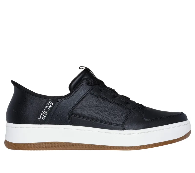 Skechers Skechers Slip-ins: Sport Court 92 – Distown – Zwart / Natuurlijk (232445-BKNT)