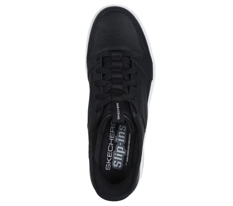 Skechers Skechers Slip-ins: Sport Court 92 – Distown – Zwart / Natuurlijk (232445-BKNT)