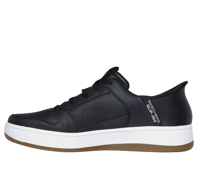 Skechers Skechers Slip-ins: Sport Court 92 – Distown – Zwart / Natuurlijk (232445-BKNT)