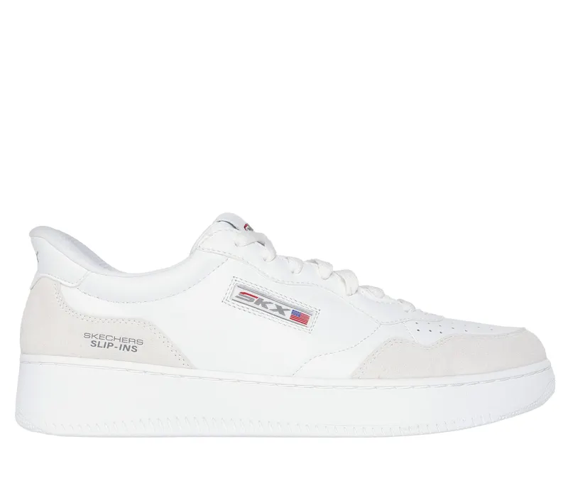 Skechers Skechers Slip-ins: Sport Court 2.0 – Konor – Wit (254025-WHT)