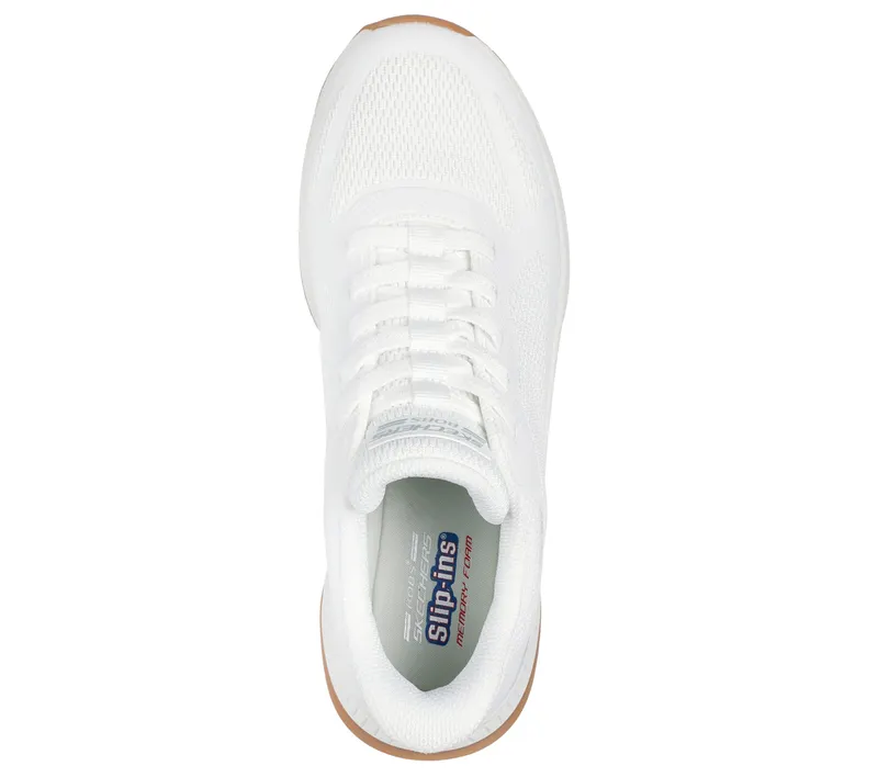 Skechers Skechers Slip-ins: BOBS Squad 4 – Staple Look – Wit (117624-WHT)