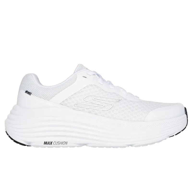 Skechers Max Cushioning Endeavour – Wit / Zwart (129470-WBK)