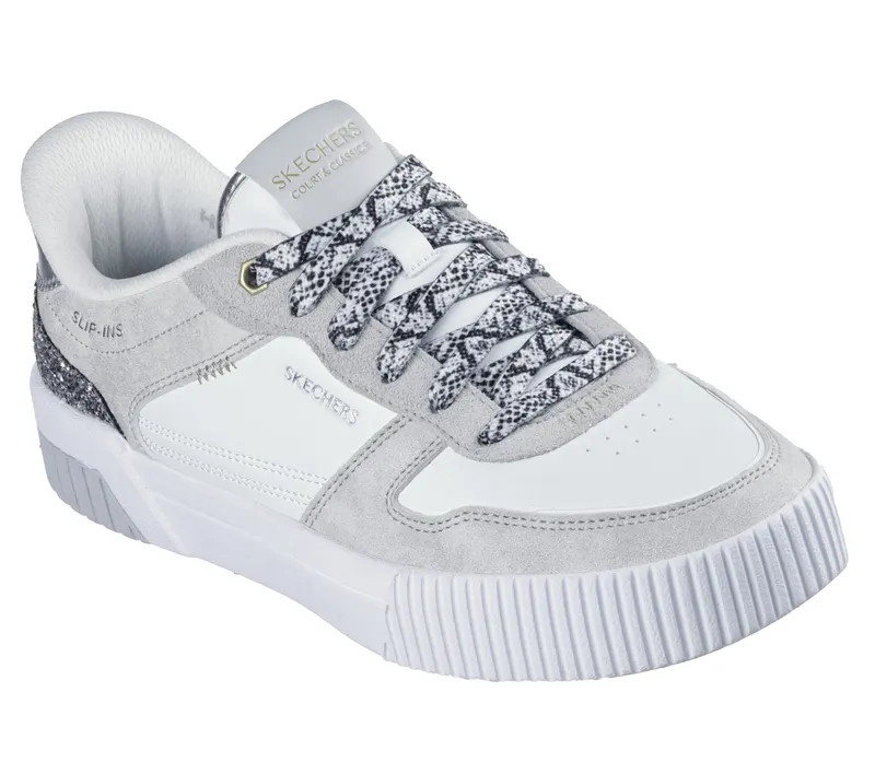 Skechers Skechers Slip-ins: Jade – Radiant Roar – Wit / Zilver (185223-WSL)