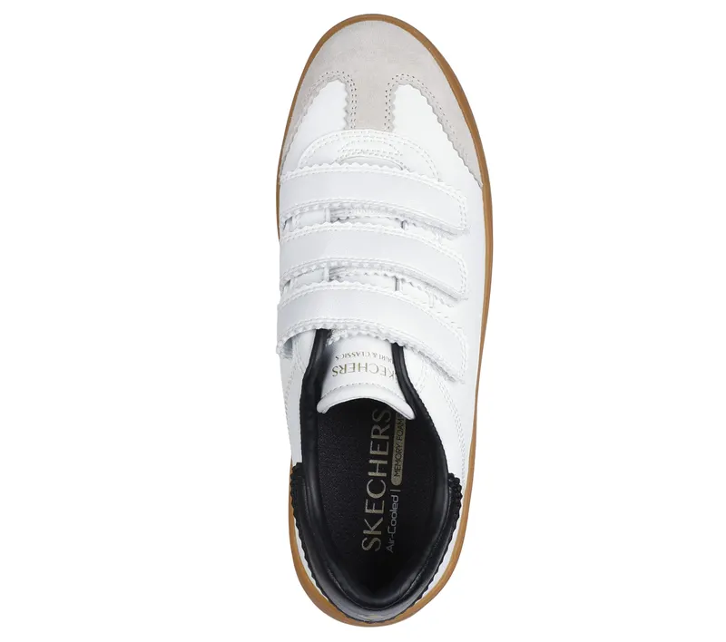 Skechers Hiland – Perfect Trio – Wit / Zwart (185175-WBK)