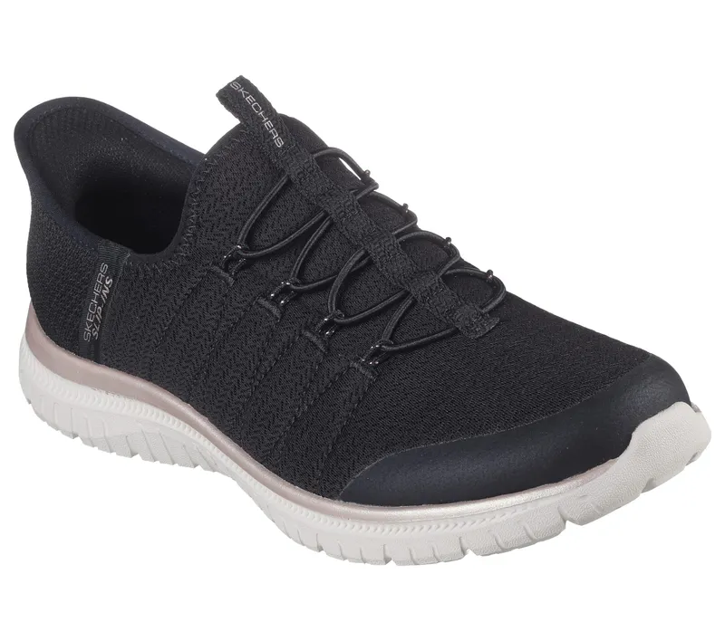 Skechers Skechers Slip-ins: Virtue – Glow – Zwart / Roos Goud (104426-BKRG)