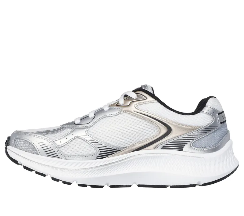 Skechers GO RUN Consistent 2.0 – Volt – Wit / Zilver / Zwart (128633-WSBK)