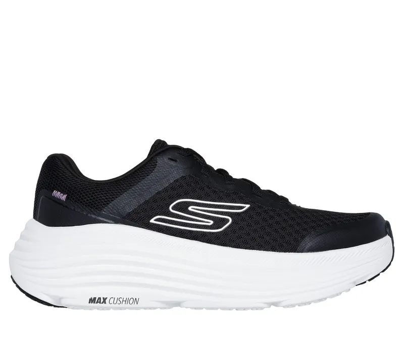 Skechers Max Cushioning Endeavour – Zwart / Wit (129470-BKW)