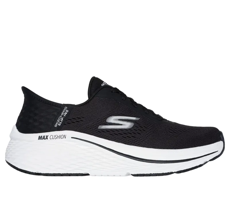 Skechers Skechers Slip-ins: Max Cushioning Elite – Vanish – Zwart / Wit (129606-BKW)