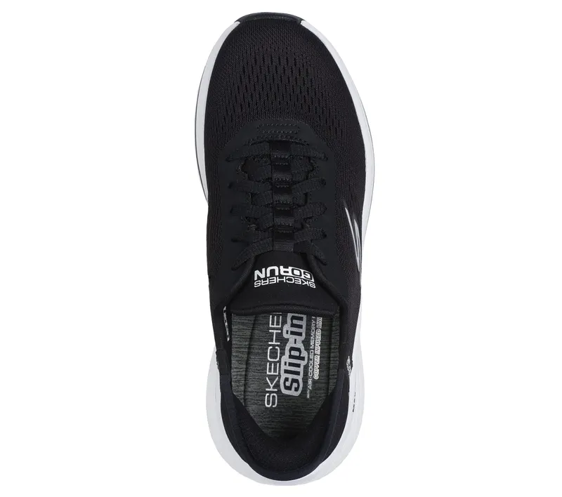 Skechers Skechers Slip-ins: Max Cushioning Elite – Vanish – Zwart / Wit (129606-BKW)
