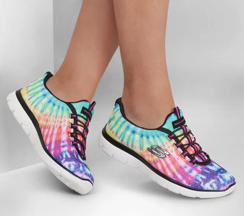Skechers Summits – Looking Groovy – Zwart / Multi (149132-BKMT)