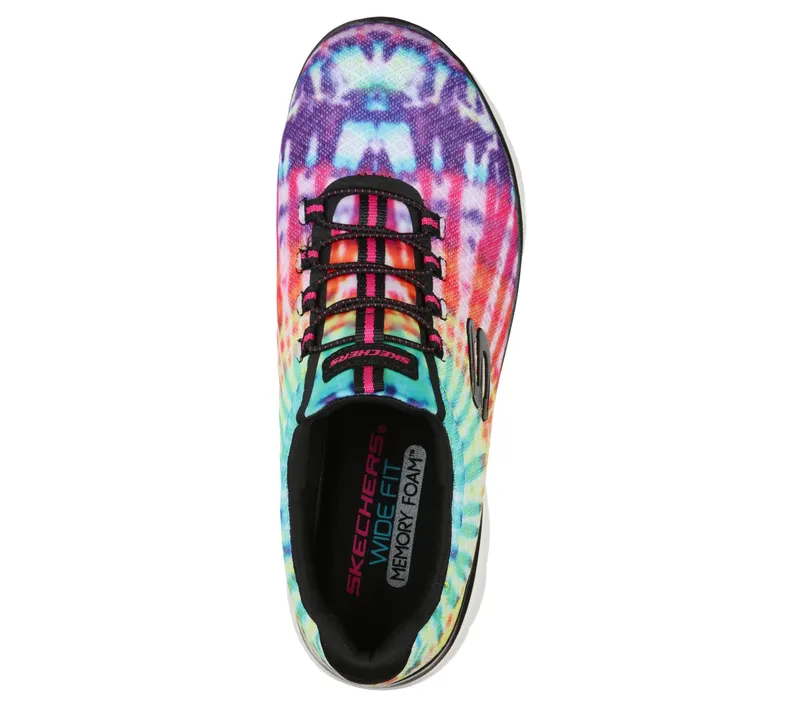 Skechers Summits – Looking Groovy – Zwart / Multi (149132-BKMT)