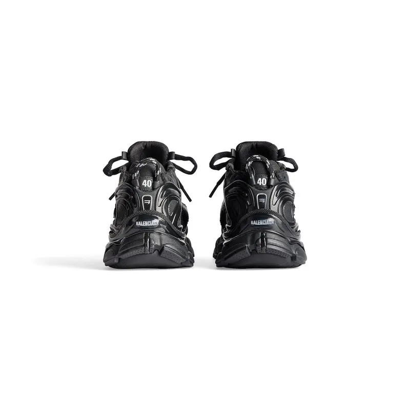 Balenciaga Women’s Runner Sneaker In Black Black (772767W3RBT1000)