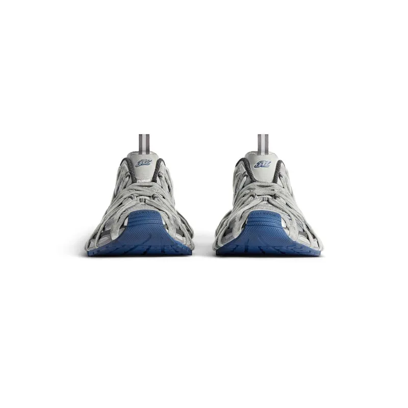 Balenciaga Men’s 3xl Extreme Lace Sneaker In White / Grey / Navy White / Grey / Navy (778698W3XLL9114)